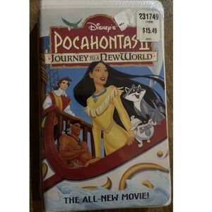 Pocahontas II: Journey To A New World (VHS). New Factory Sealed